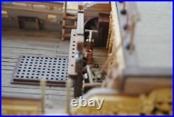 Yuan qing HMS Royal Caroline 1749 Scale 1/50 33'' Wooden Ship Model Kits scale