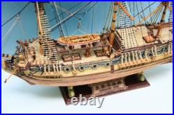 Yuan qing HMS Royal Caroline 1749 Scale 1/50 33'' Wooden Ship Model Kits scale