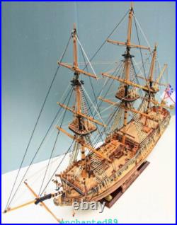 Yuan qing HMS Royal Caroline 1749 Scale 1/50 33'' Wooden Ship Model Kits scale Yuan qing HMS Royal Caroline 1749 Scale 1/50 33'' Wooden Ship Model Kits scale