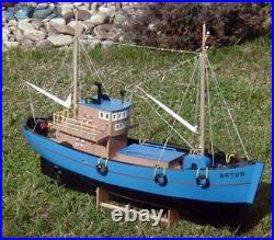 ZHL ARTUR wood model ship kits scale 1/50 25inch