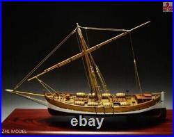 ZHL LEUDO Scale 1/48 430mm 17 Wood Ship Model Kit Sailboat model kit