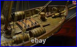 ZHL LEUDO Scale 1/48 430mm 17 Wood Ship Model Kit Sailboat model kit