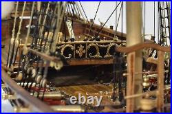 ZHL MODEL Version Misticque French Xebec 1750 Wood Model Ship Kits