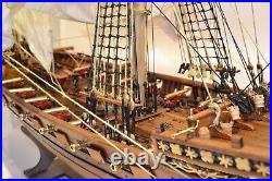 ZHL MODEL Version Misticque French Xebec 1750 Wood Model Ship Kits