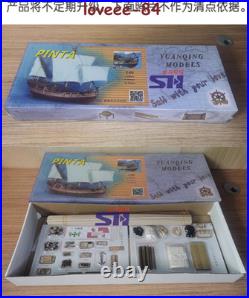 ZHL Pinta Pinta Wood Model Ship Kits Scale 1/50 L 25.6 Yuanqing New