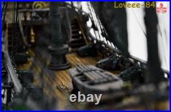 ZHL The Black Pearl Golden Version 2021 Wood Model Ship Kit 31 Inch 1/65 Scale