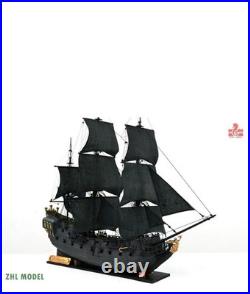 ZHL The black Pearl Golden version wood model ship kit 31 inch