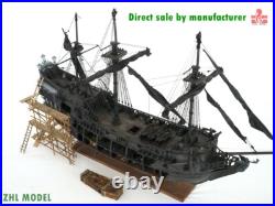 ZHL all-scenario version of the black pearl ship model kits 1-2 poles