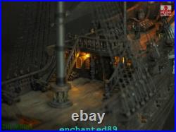 ZHL all-scenario version of the black pearl ship model kits 1-2 poles