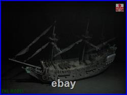 ZHL all-scenario version of the black pearl ship model kits 1-2 poles